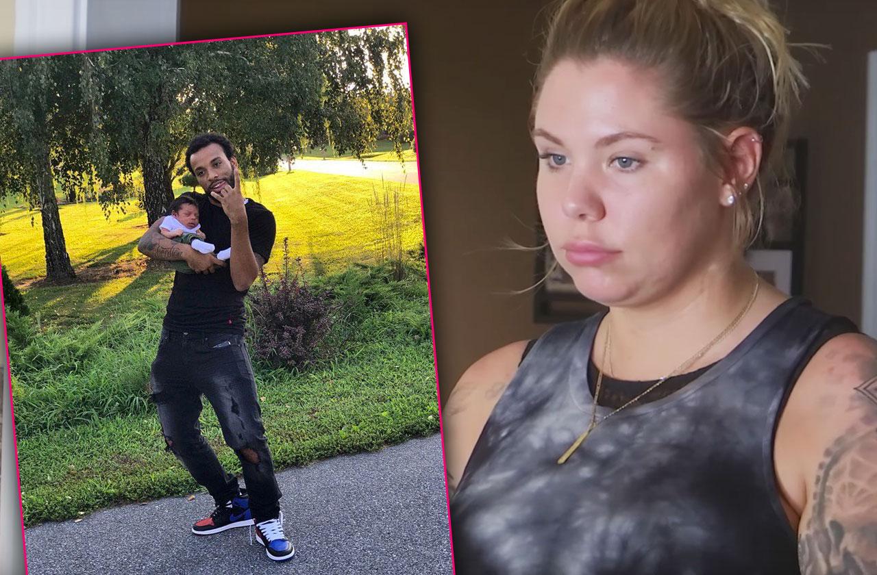 kailyn lowry baby daddy slams her son last name snub feud teen mom 2