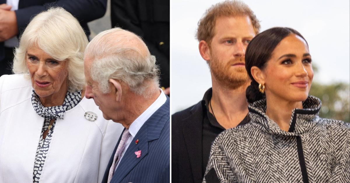 camilla delivers ultimatum king charles harry meghan fight divorce