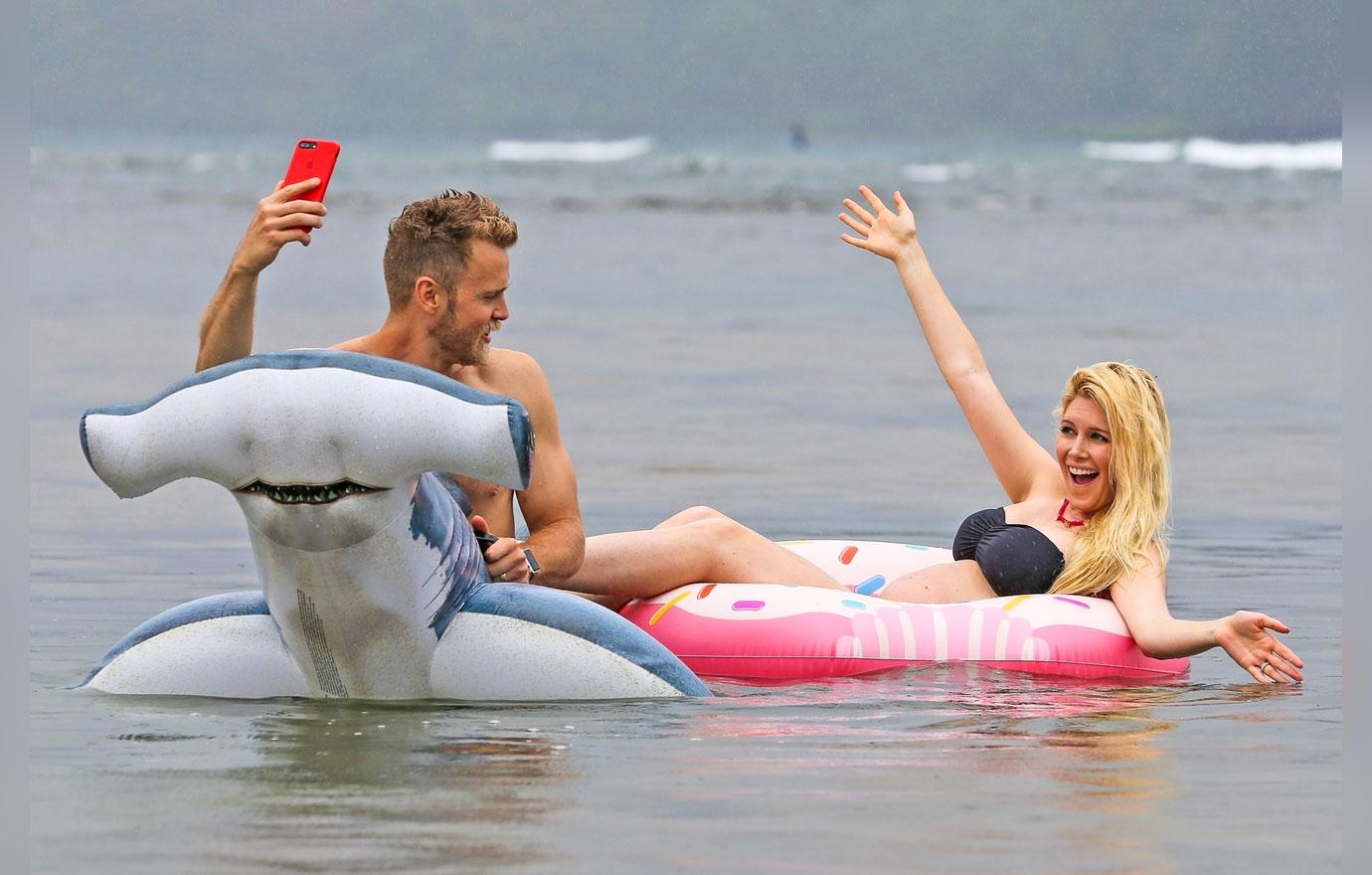 spencer pratt Heidi Montag pregnant bikini beach