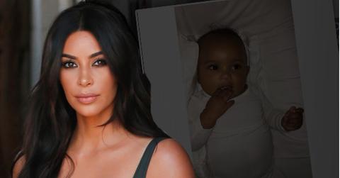 //kim kardashian posts new saint west photo pp