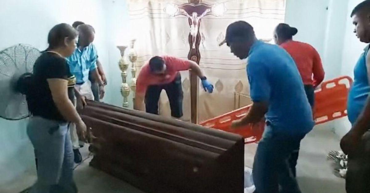 Woman Who Knocked On Coffin During Wake Now Officially Declared Dead