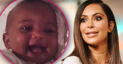 kim kardashian instagram saint west video blogher talk kids kuwtk