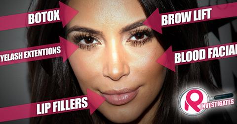 //kim kardashian plastic surgery face wide