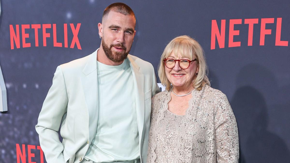 Photo of Donna Kelce and Travis Kelce