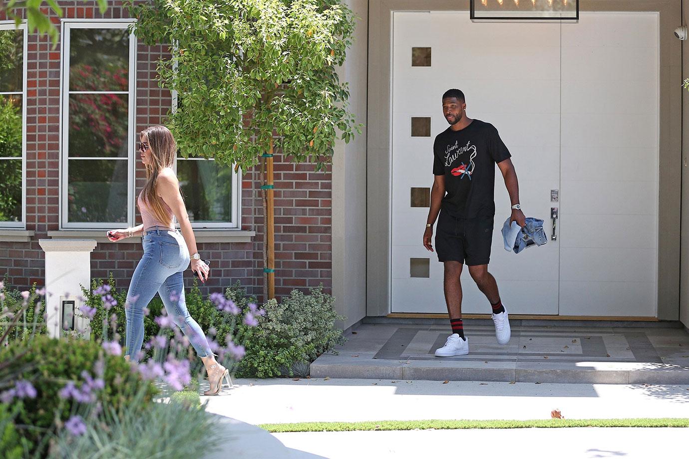 Khloe Kardashian Tristan Thompson house hunt bel air