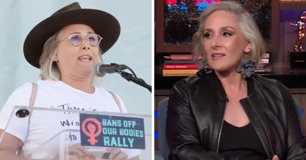 Split photo of Ricki Lake
