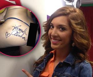 //farrah signs butt  tall