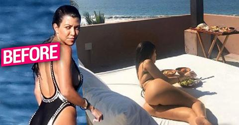 //Kourtney Kardashian Butt Implant Lift pp