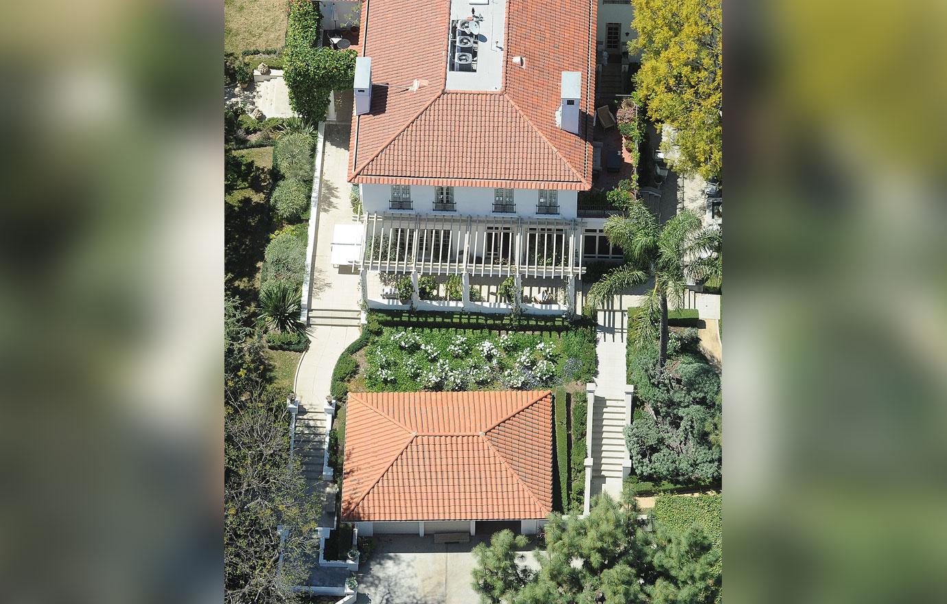 Brad Pitt House Aerial Photos Prove Spending Time With Kids