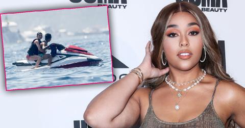 Kylie Jenner Rides On Yacht While Jordyn Woods Stays In LA