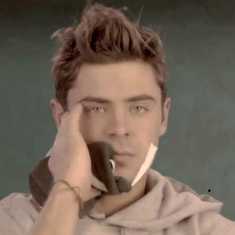 //zac efron broken jaw