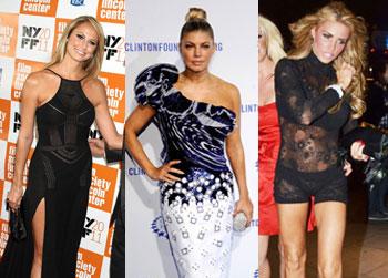 //stacey keibler fergie katie price best worst wackiest