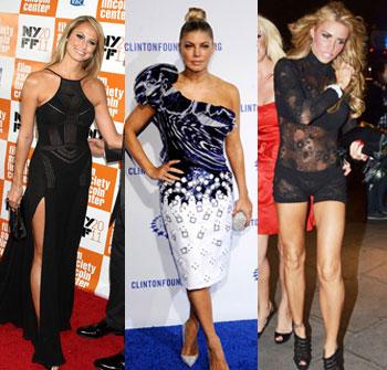 //stacey keibler fergie katie price best worst wackiest