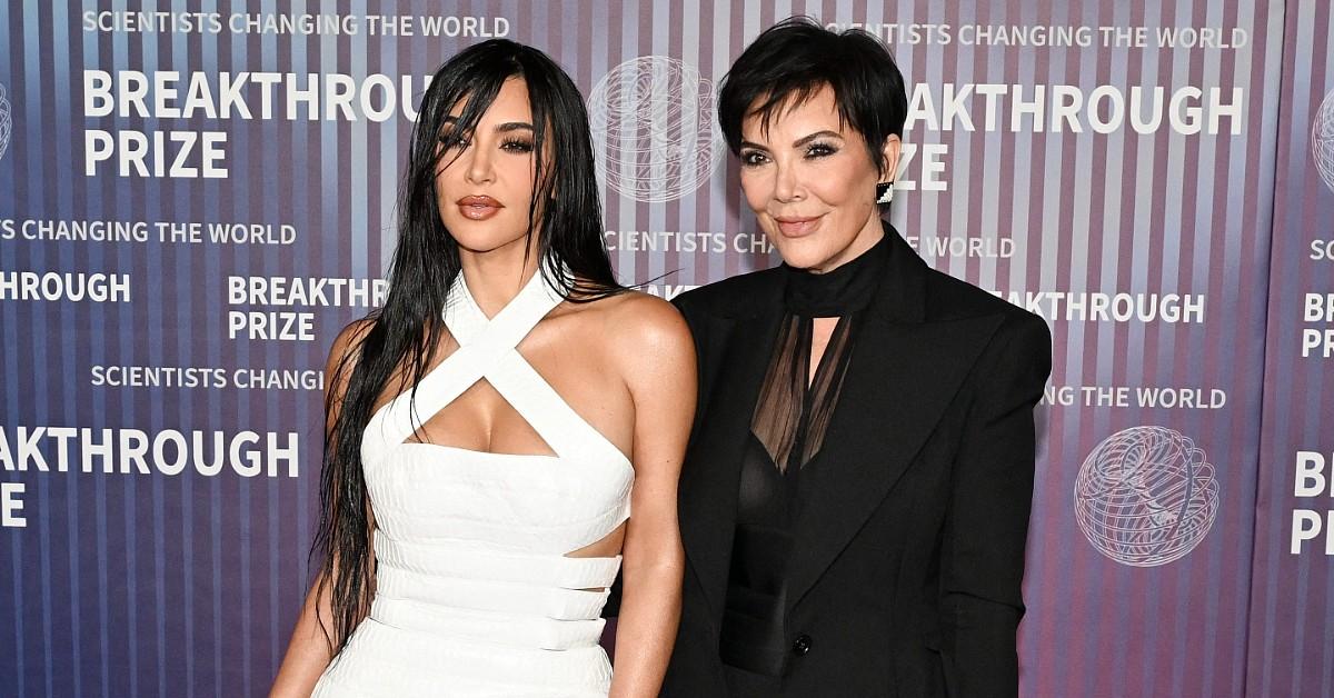 Photo of Kris Jenner and Kim Kardashian