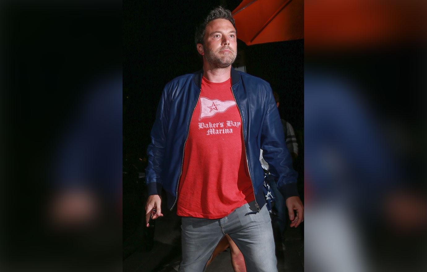 Ben affleck lindsay shookus date booze