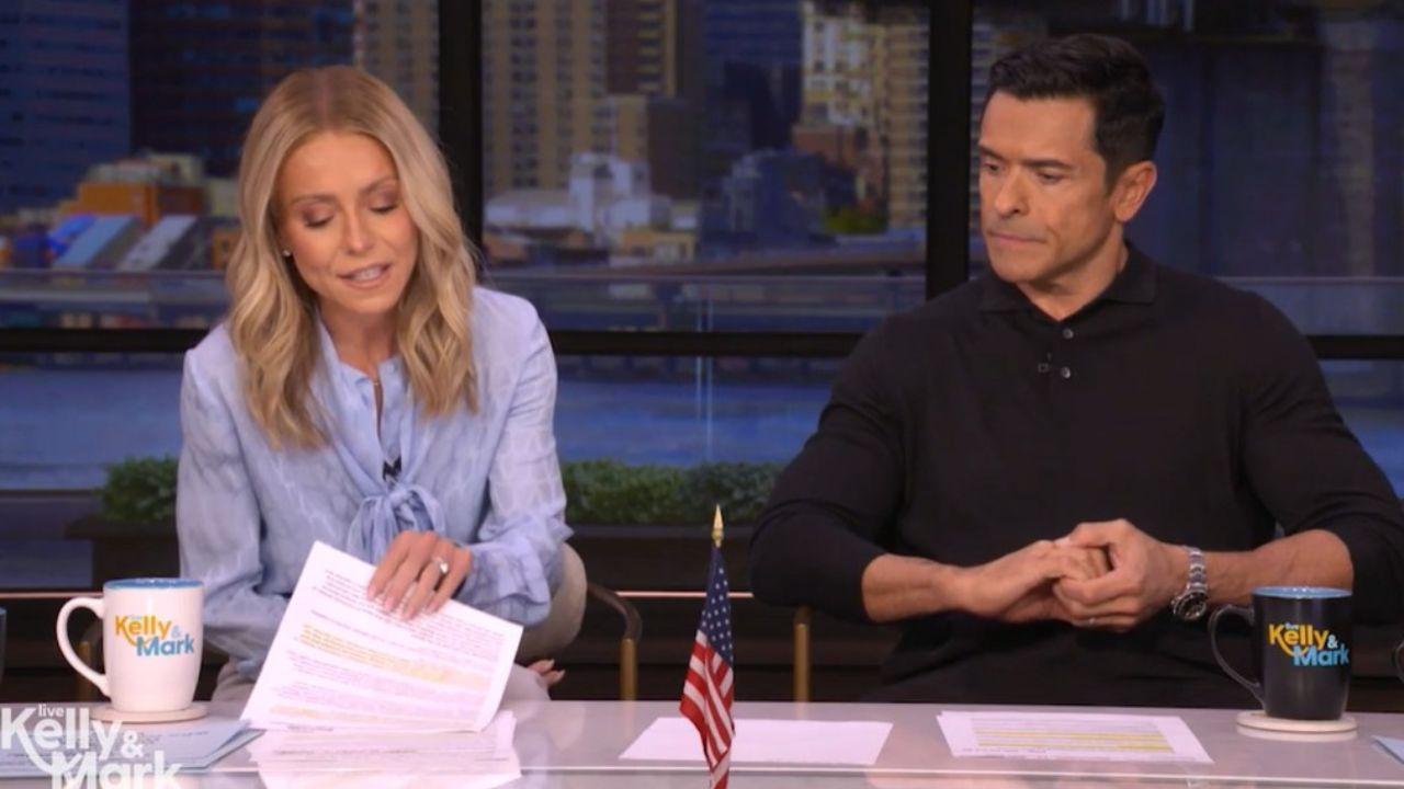 Kelly Ripa joked she kept an 'eye on' her purse around her friends after their confessions.
