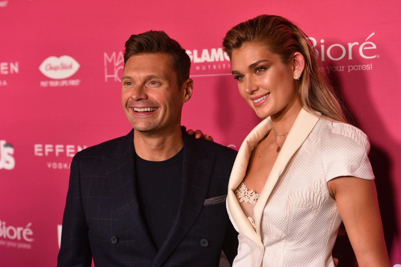 Ryan Seacrest & Shayna Taylor Back Together For Vacation