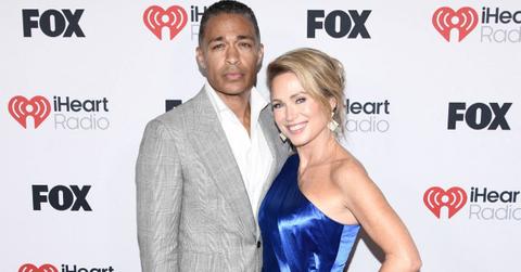 Photo of TJ Holmes and Amy Robach