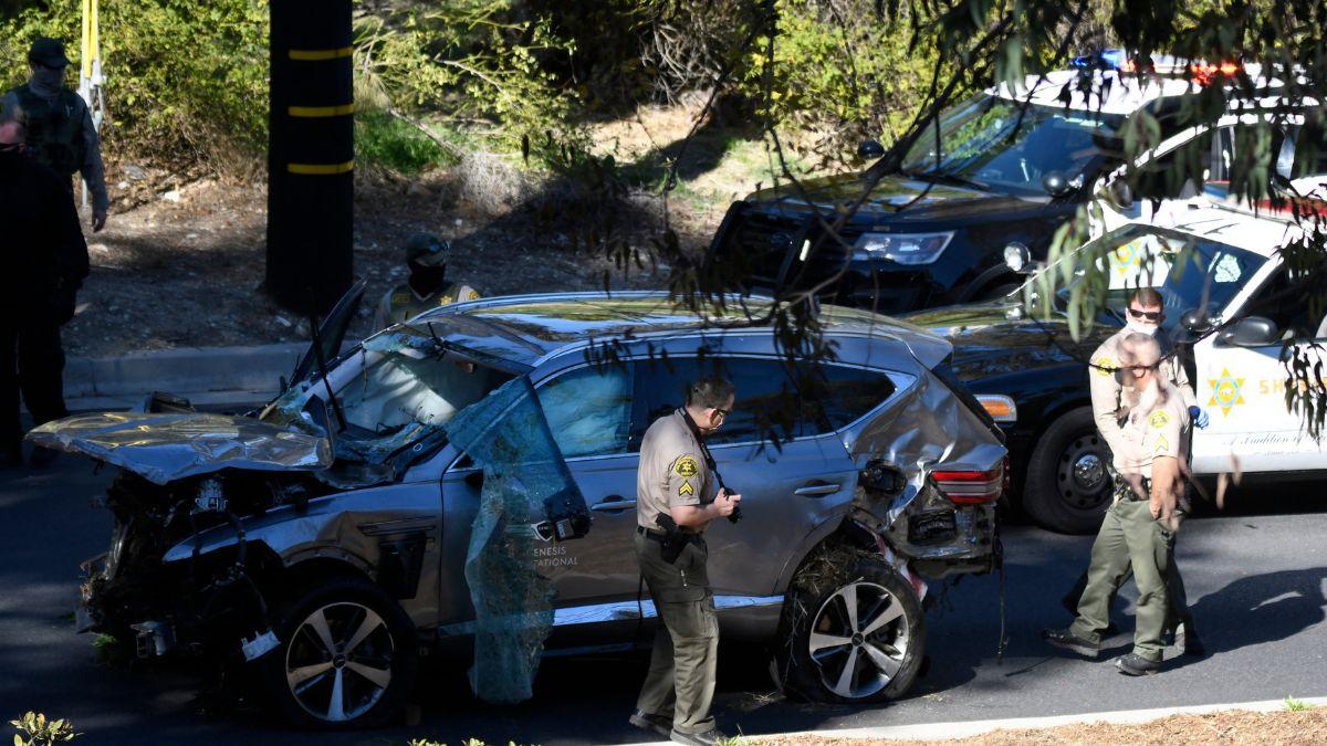 Mugshot of Tiger Woods