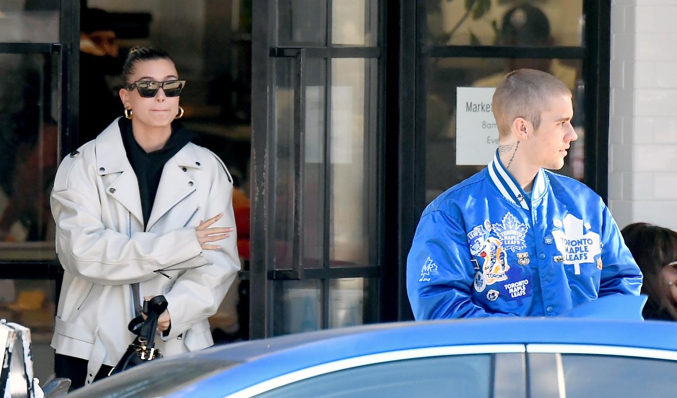 Justin Bieber And Hailey Baldwin Go Out In Studio City