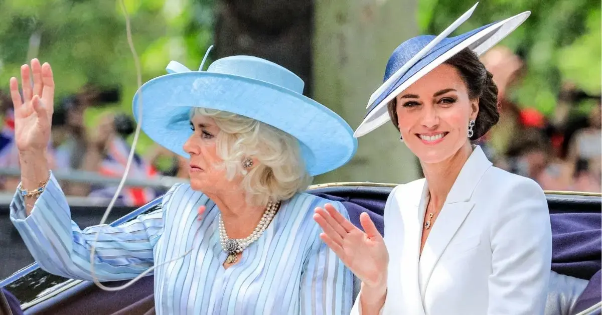 Photo of Princess Kate and Queen Camilla