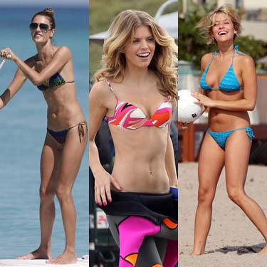 PHOTOS: Bikini Babes Get Sporty In Sexy Style!
