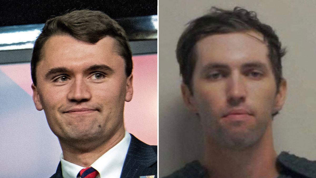 picture of Charlie Kirk and Tyler Robinson