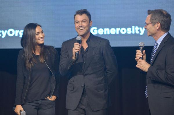 //Megan Fox and Brian Austin Green and Co Founder