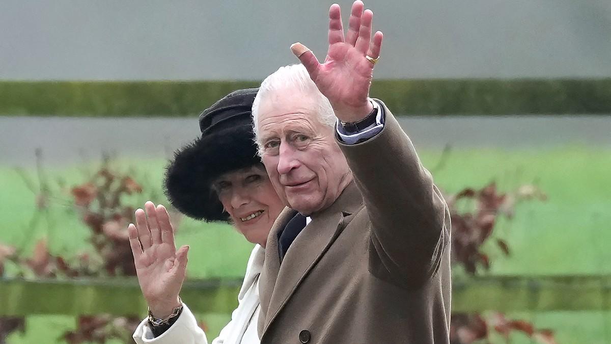 Photo of King Charles and Queen Camilla