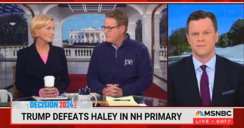 msnbc morning joe tim scott endorsing racist donald trump