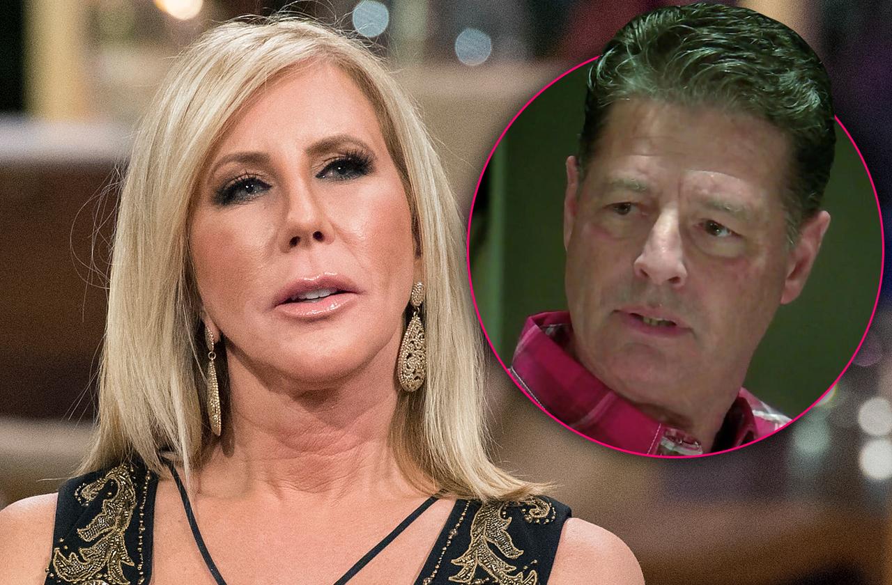 vicki gunvalson boyfriend steve lodge accused leaving family divorce