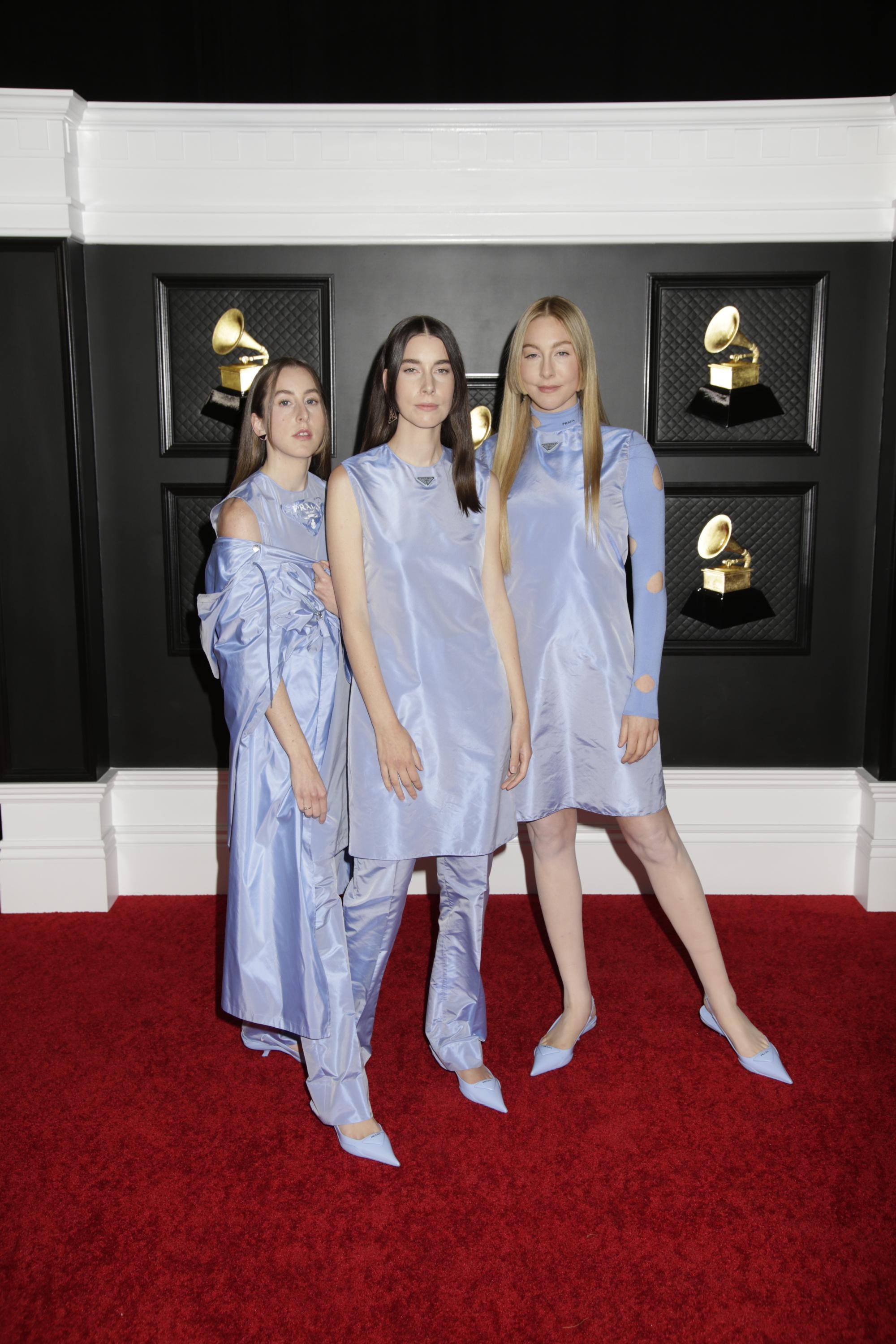 grammys  red carpet haim