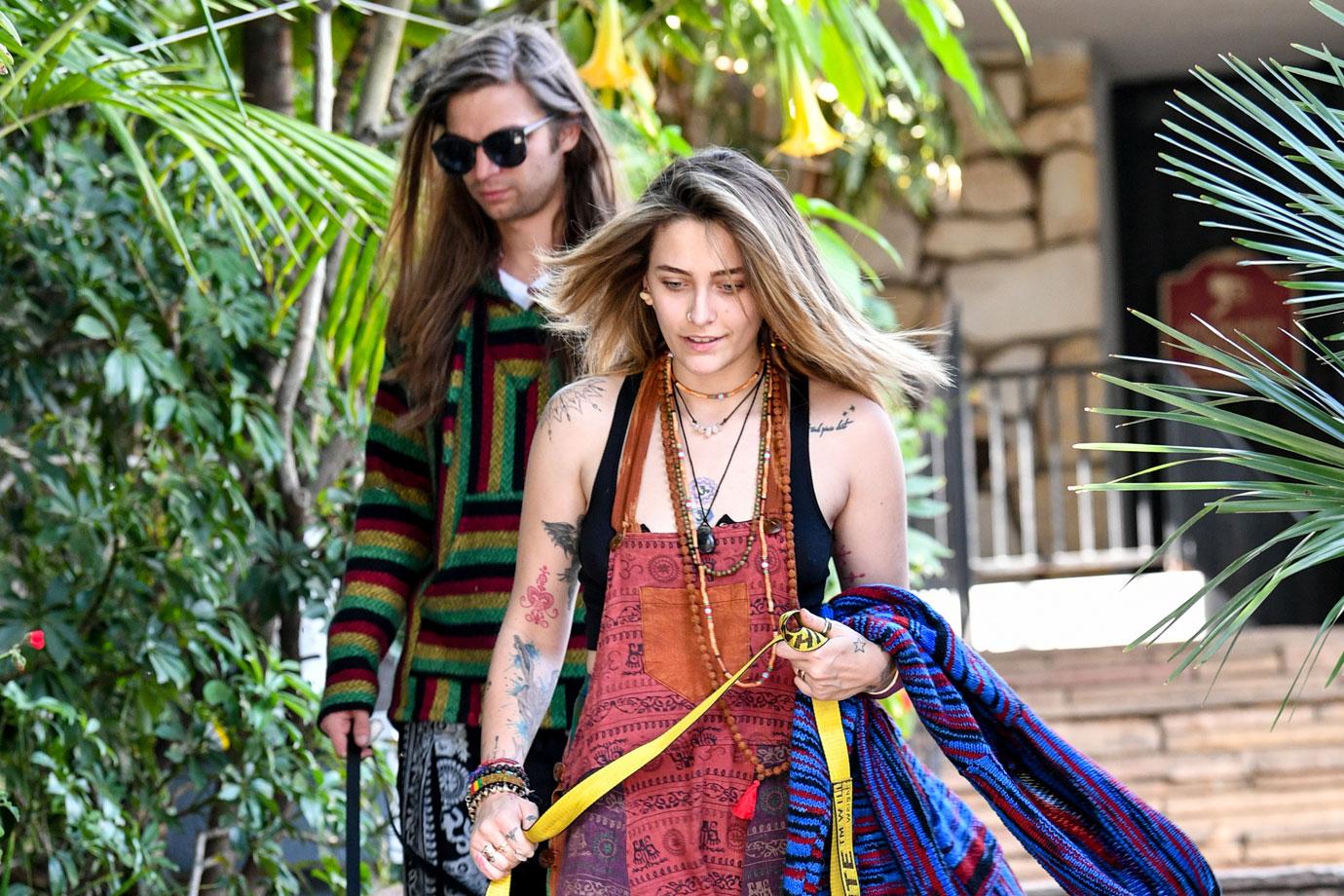 Paris Jackson & Boyfriend Gabriel Glenn Share Birthday Kiss