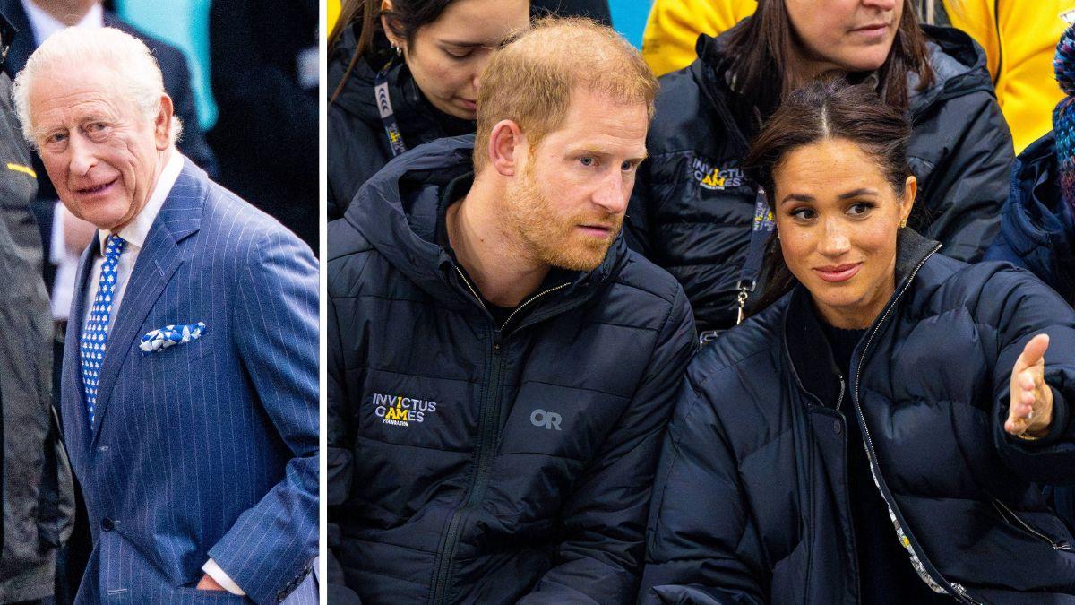 Photo of King Charles, Prince Harry and Meghan Markle