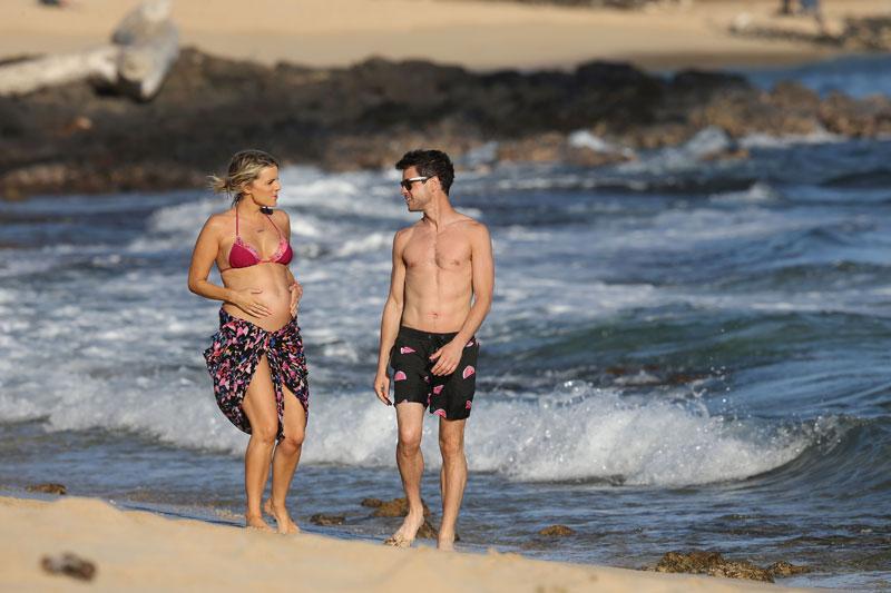 Ali Fedotowsky Pregnant Bikini Photos With Husband Kevin Manno