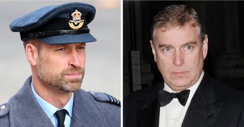 Photo of Prince William and Andrew Windsor