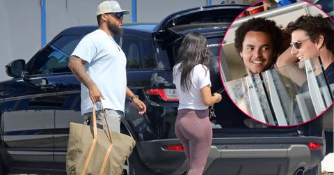 Connor Cruise Helps Female Friend Shopping Florida