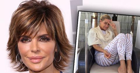 Lisa Rinna Yolanda Foster Lyme Disease Speculation