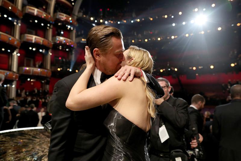 Kate Winslet Leonardo DiCaprio Oscar Moments