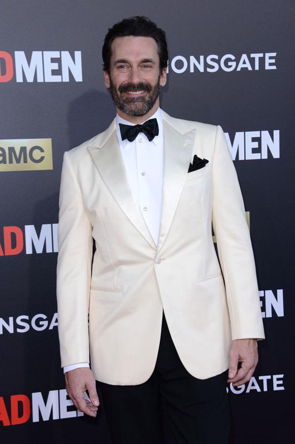 Jon Hamm Rehab -- 'Mad Men' Black & Red Ball