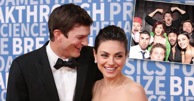 ashton Kutcher mila kunis scientology wedding accused rapist danny masterson