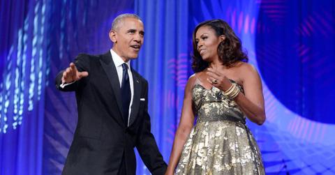 Photo of Barack Obama and Michelle Obama