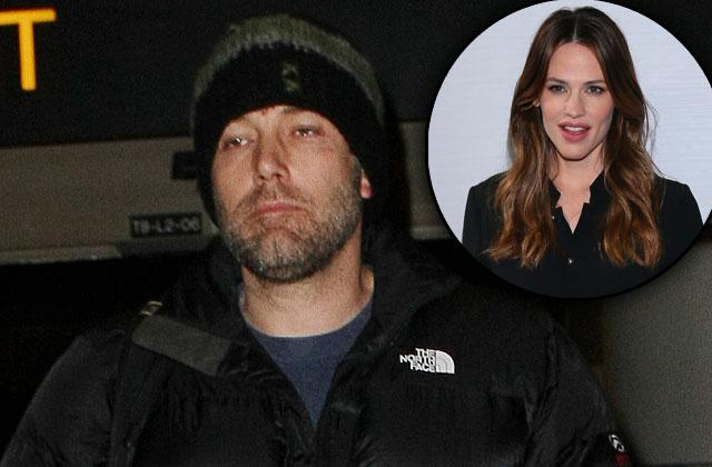 Ben Affleck Tired Divorce LAX