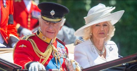 Photo of King Charles III and Queen Camilla