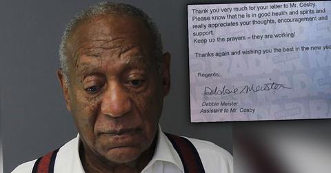 bill cosby prison letters to fans read note