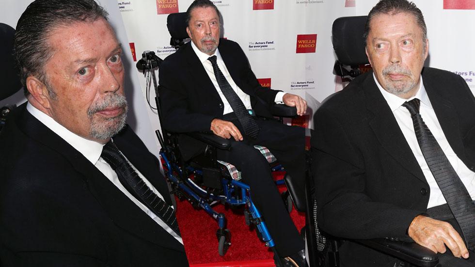 Tim Curry Makes Rare Public Appearance To Accept Award From The Actors