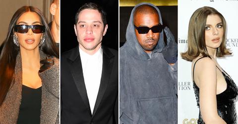 kim kardashian outlet mall pete davidson shops photos kanye west julia fox r