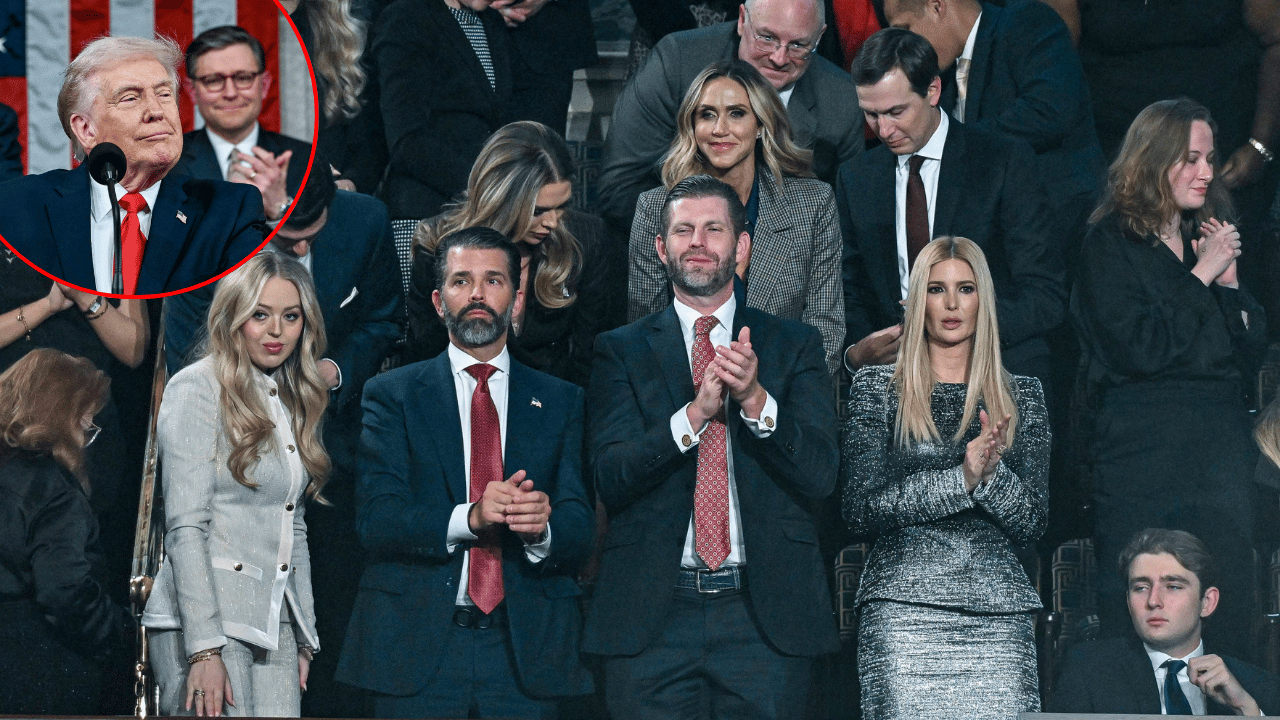 Photo of Donald Trump, kids