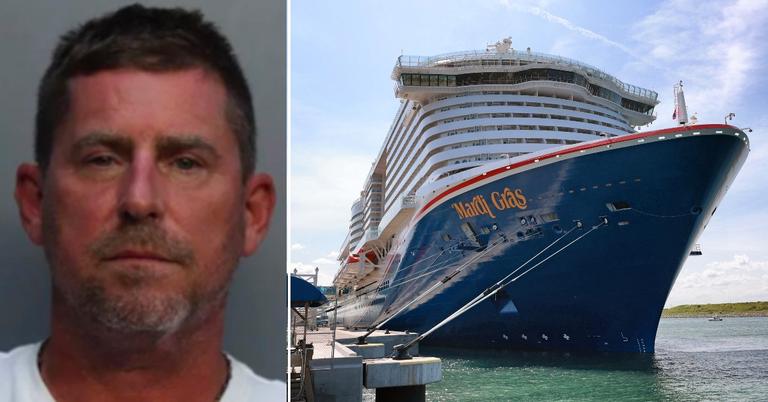 cruise ship passenger caught kissing 5 year old