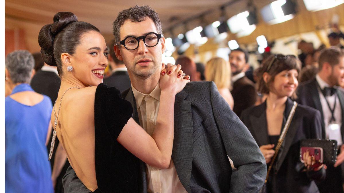 Photo of Margaret Qualley and Jack Antonoff